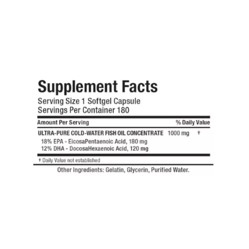 Omega 3 "Allmax" (180 Softgels)