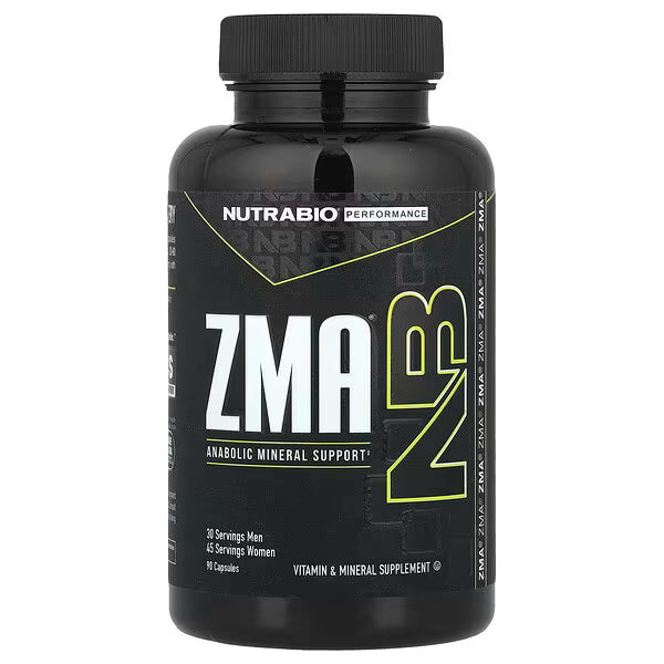 ZMA "Nutrabio" Anabolic mineral (90 capsulas)