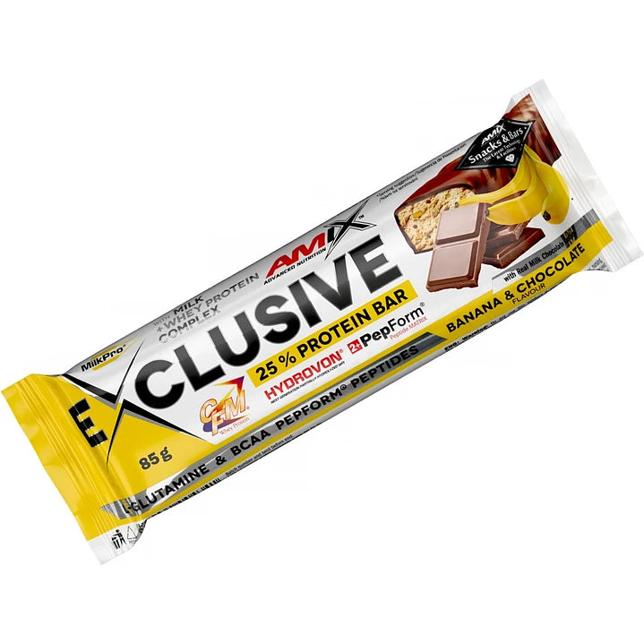 Barrita de Proteina EXCLUSIVE "Amix Nutrition" (85 gr)