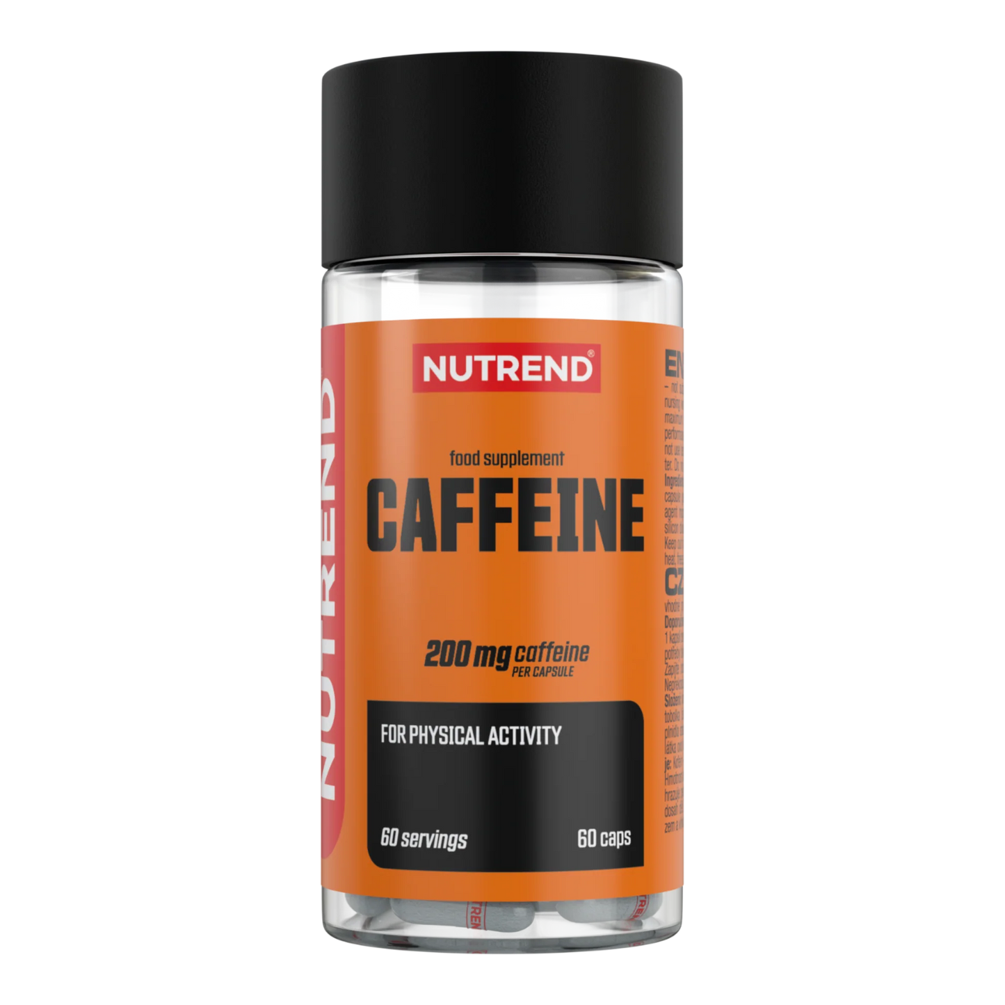Cafeina 200 mg "Nutrend" (60 capsulas)