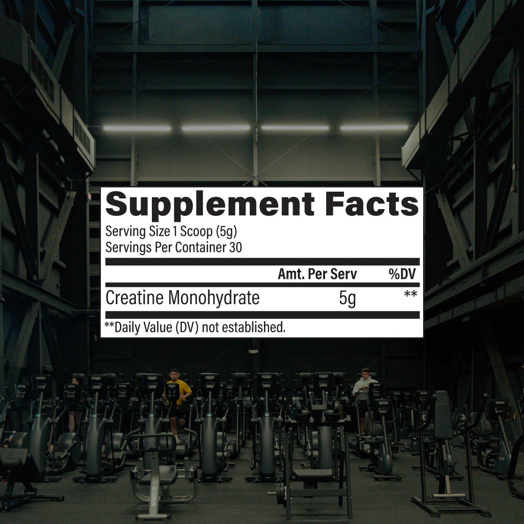 Creatina Monohidratada CBUM "Raw Nutrition" (50 servicios)