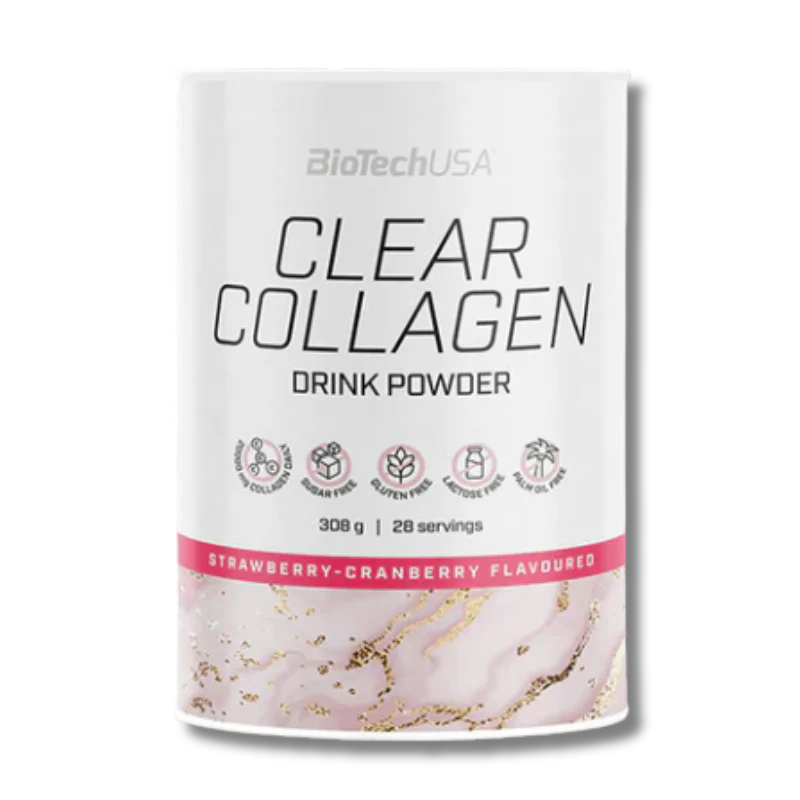 Clear Collagen Drink Power de BiotechUSA (28 servicios)