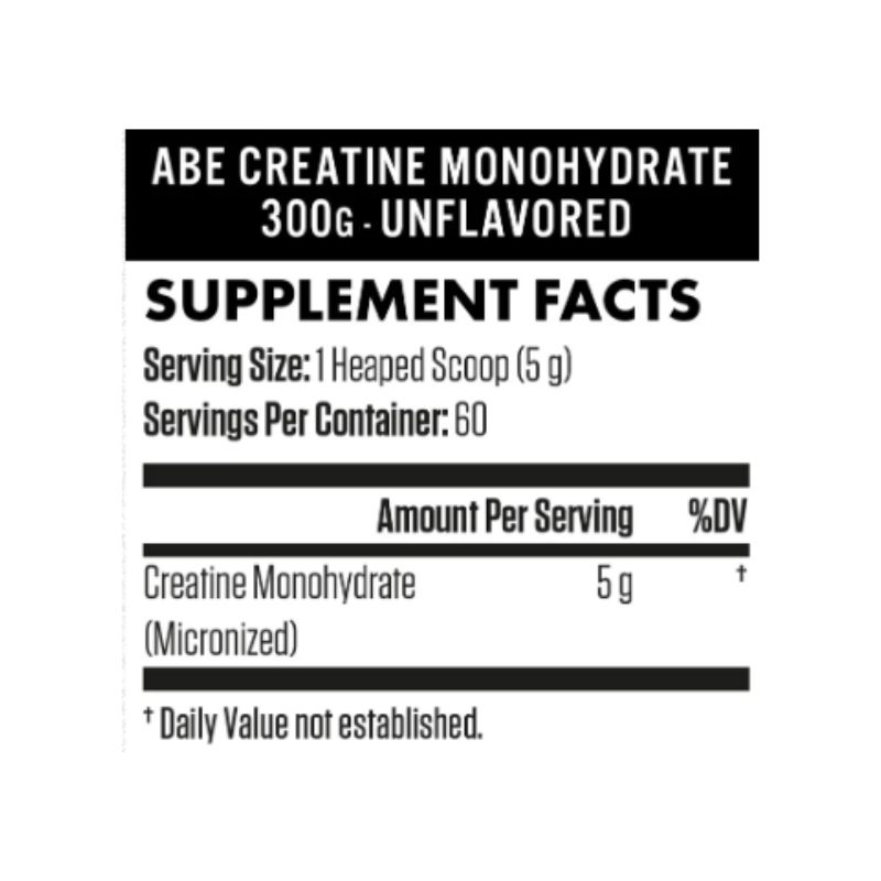 Creatina Monohidratada ABE (60 servicios)