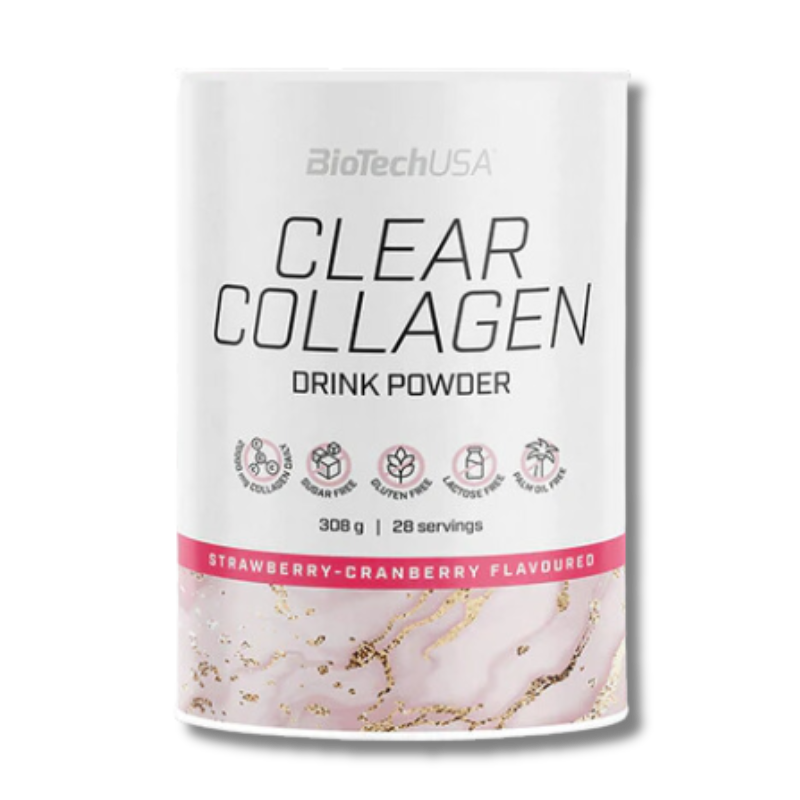 Clear Collagen Drink Power de BiotechUSA (28 servicios)