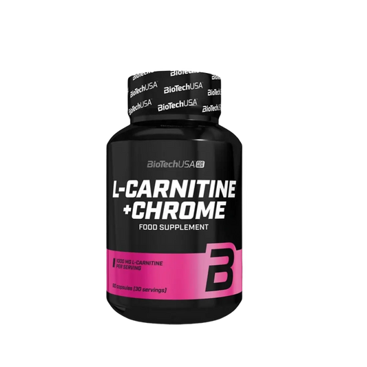 L-Carnitine + Chrome 60 Caps BiotechUSA
