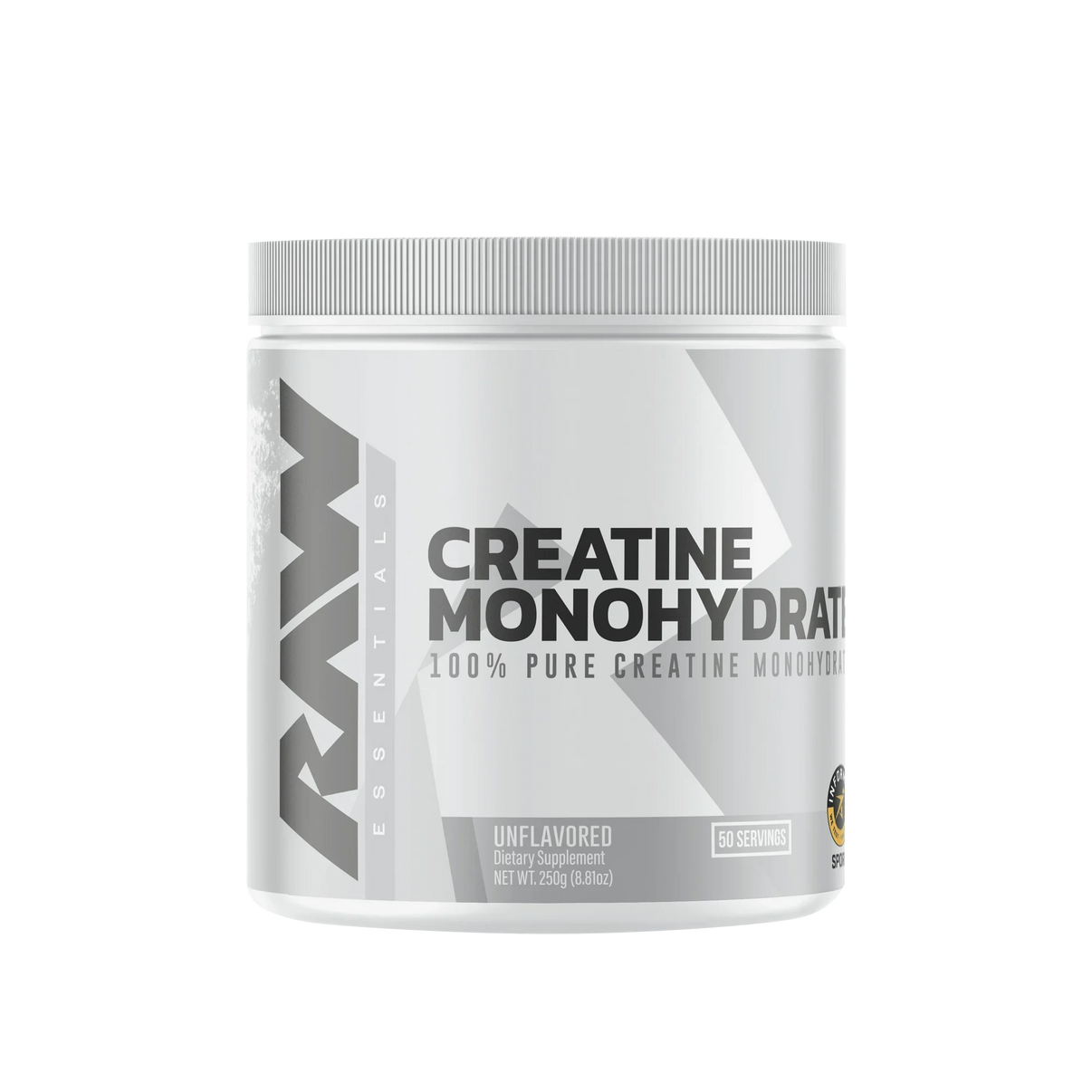 Creatina Monohidratada CBUM "Raw Nutrition" (50 servicios)