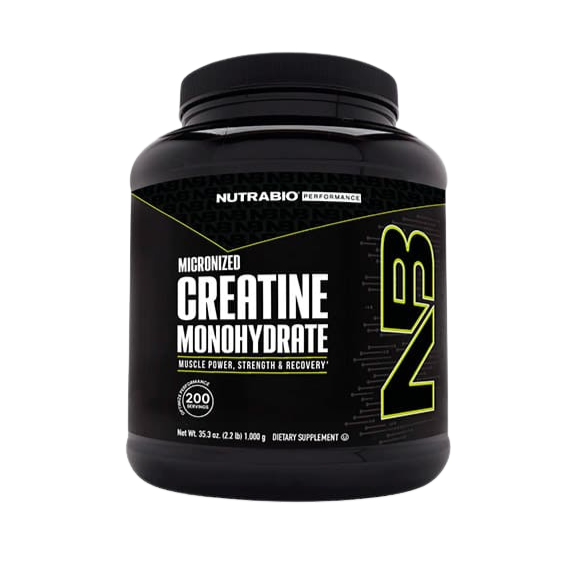Creatine Monohydrate Nutrabio 1000 gr 200 servicios