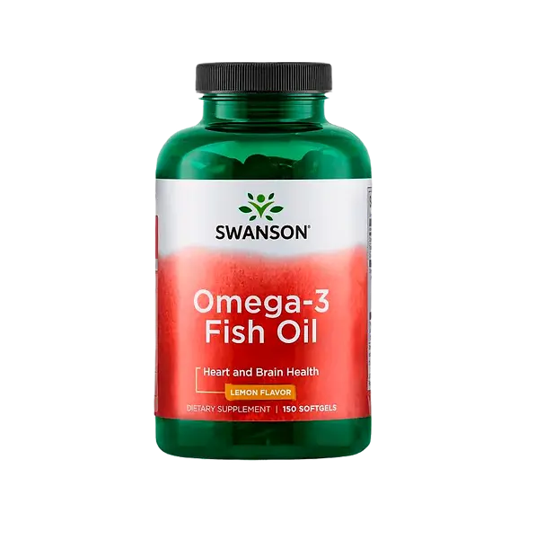 Omega-3 Fish Oil Heart and Brain Health (Lemon) 150 softgels