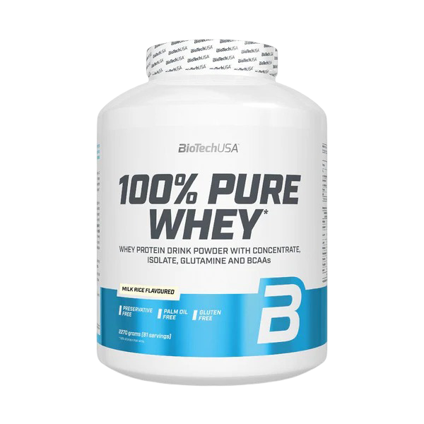 100% Pure Whey BiotechUSA 2270g 81 servicios
