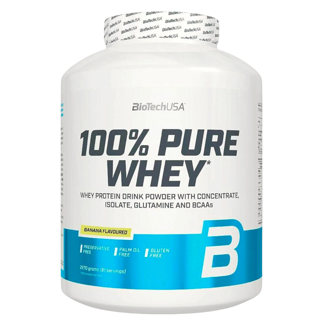 100% Pure Whey BiotechUSA 2270g 81 servicios