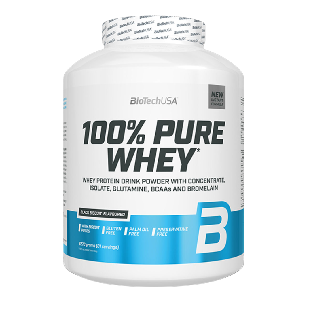 100% Pure Whey BiotechUSA 2270g 81 servicios