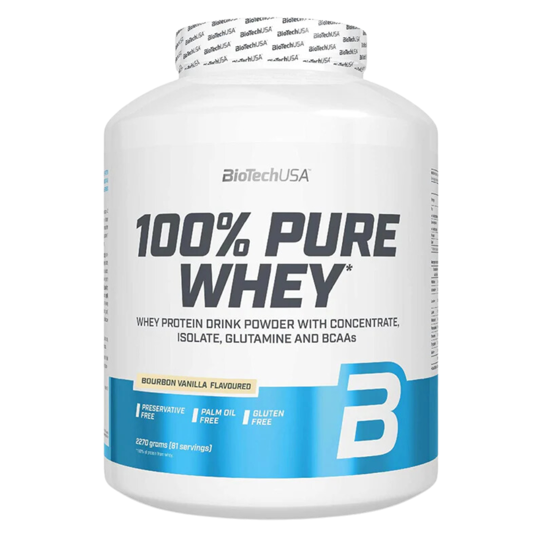 100% Pure Whey BiotechUSA 2270g 81 servicios