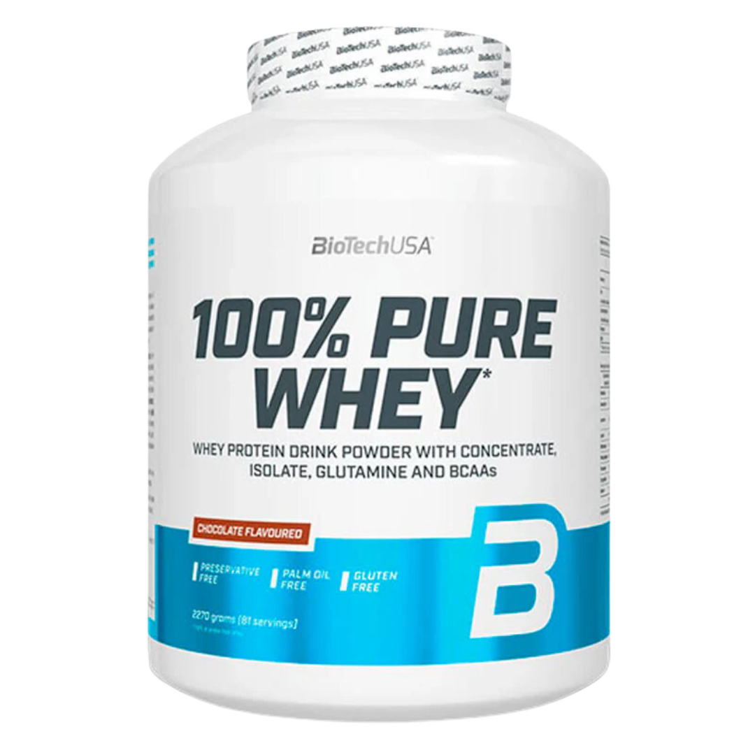 100% Pure Whey BiotechUSA 2270g 81 servicios