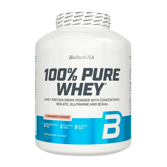 100% Pure Whey BiotechUSA 2270g 81 servicios