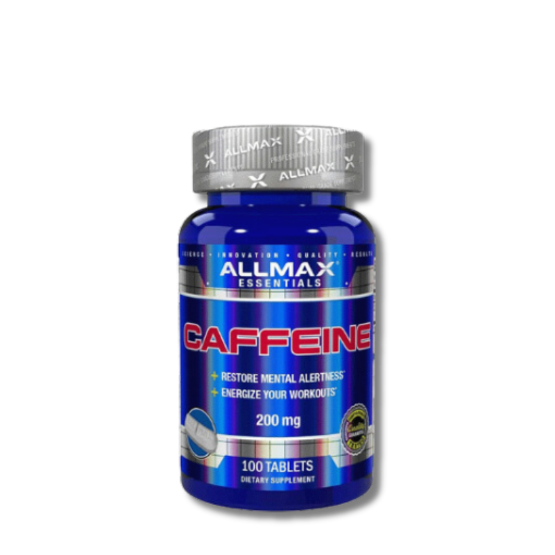 Caffeine 200 mg "Allmax" (100 tabletas)