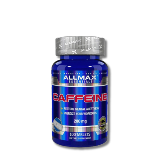 Caffeine 200 mg "Allmax" (100 tabletas)