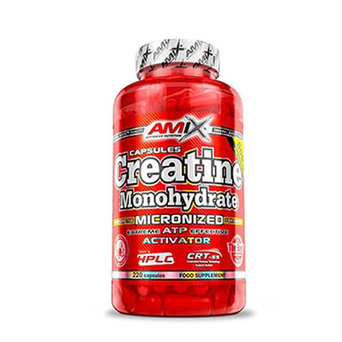 Creatina Monohidrato Micronizada "Amix Nutrition" (220 capsulas)