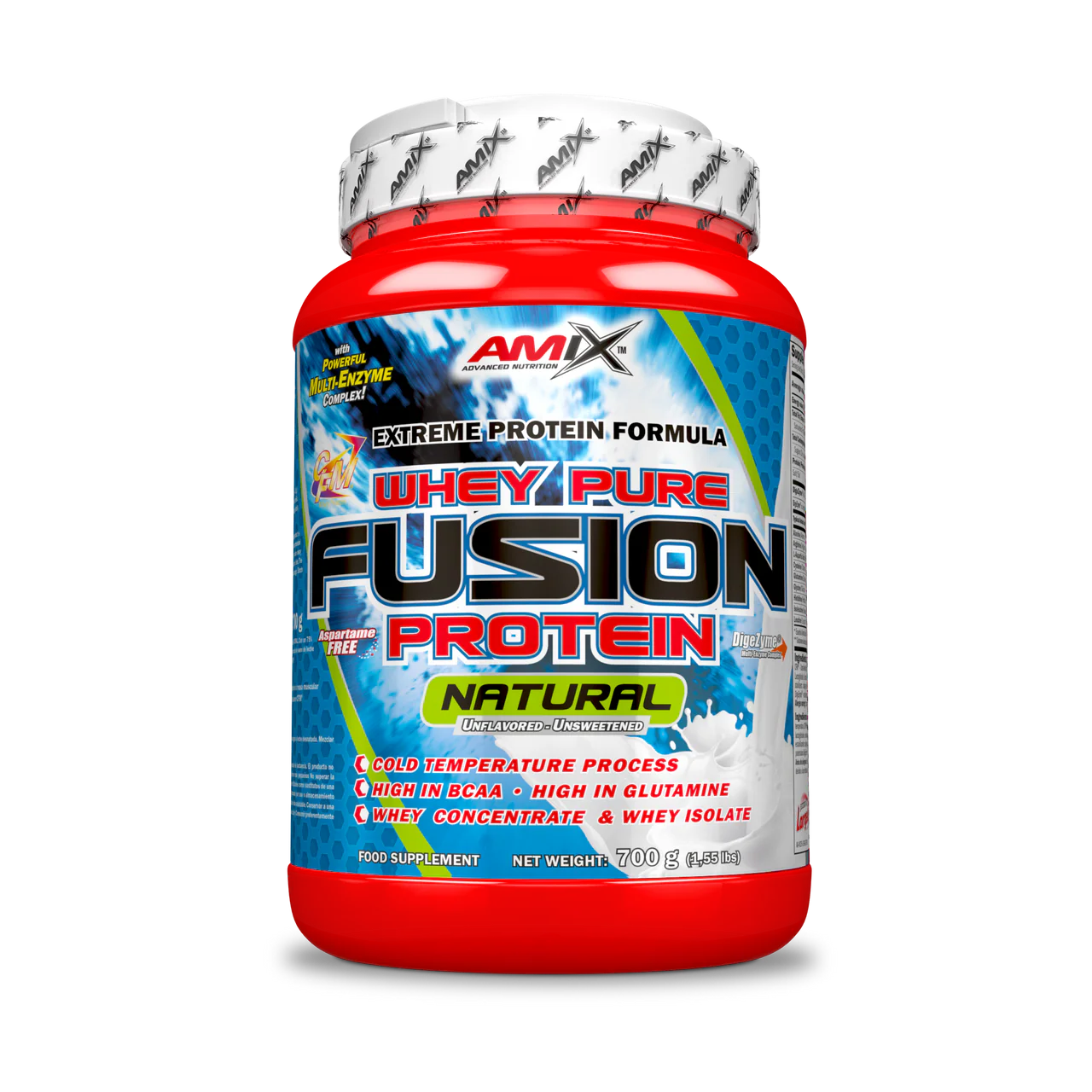 Whey Pure Fusion Protein NATURAL "Amix Nutrition" (20 servicios)