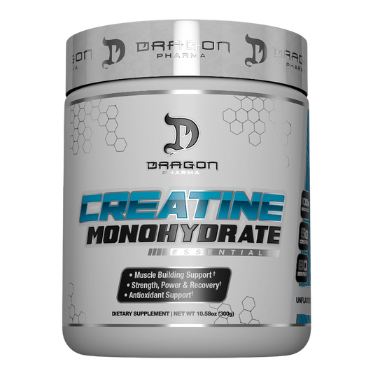 Creatina Monohidratada & Micronizada "Dragon Pharma" (60 Servicios)
