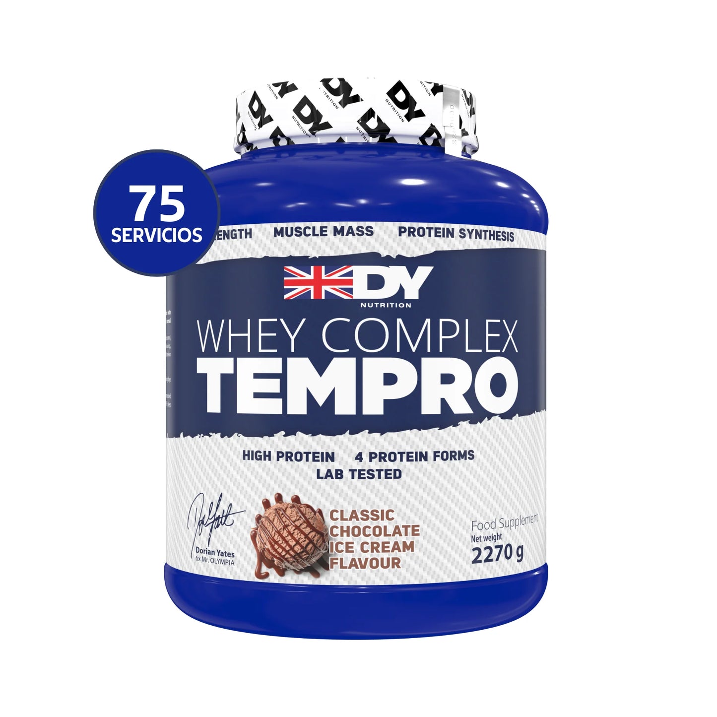 Proteina Whey Complex Tempro "DY NUTRITION" (75 servicios)