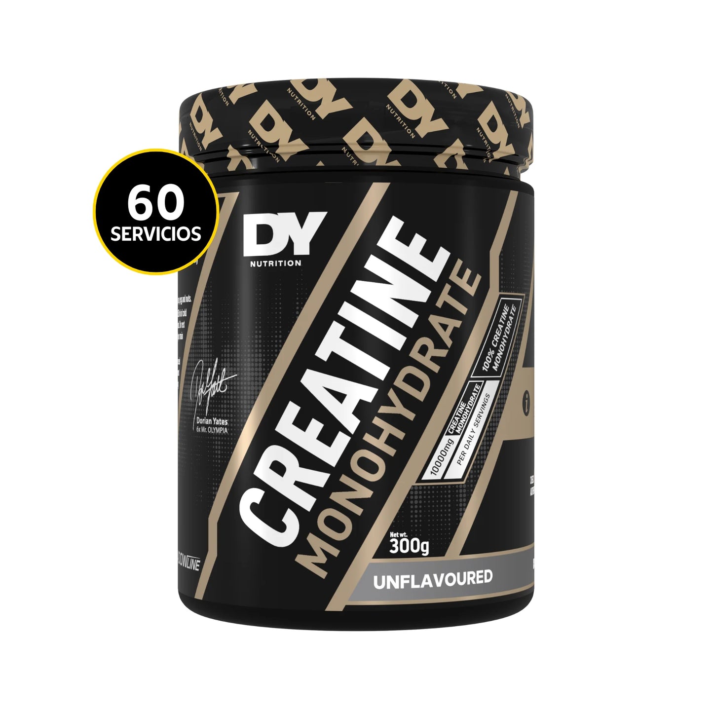 Creatina Shadow Line 100%  Creatine Monohydrate "DY Nutrition" (60 servicios)