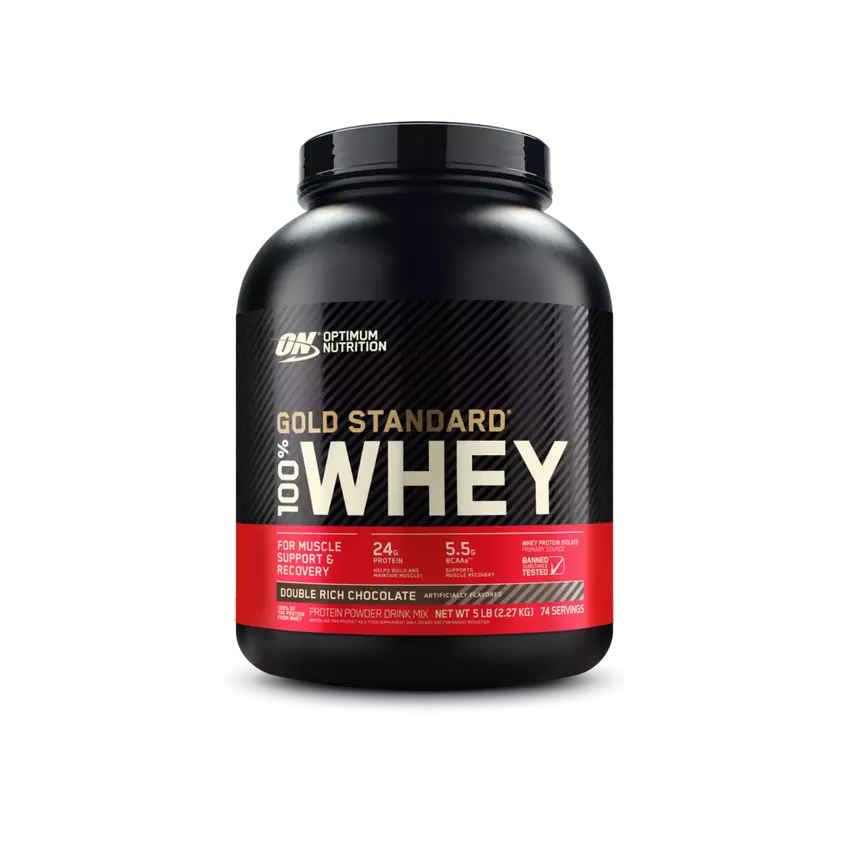 Gold Standard 100% Whey Protein 5lbs  (71 servicios) Optimum Nutrition