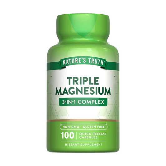Magnesio Triple Magnesium Complex "400 Mg" (100 Cápsulas)