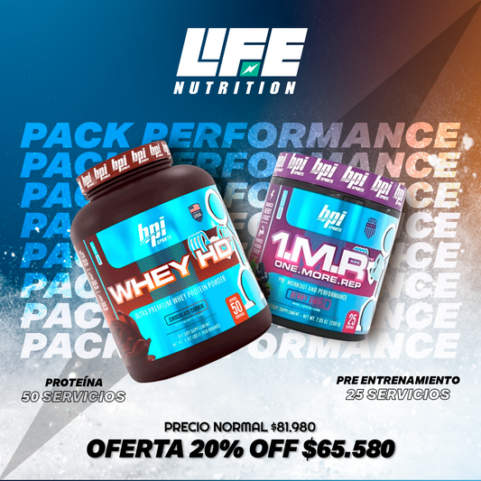 Whey HD BPI Sports 4.2 LB + One More Rep Pre Entrenamiento (25 Servicios)