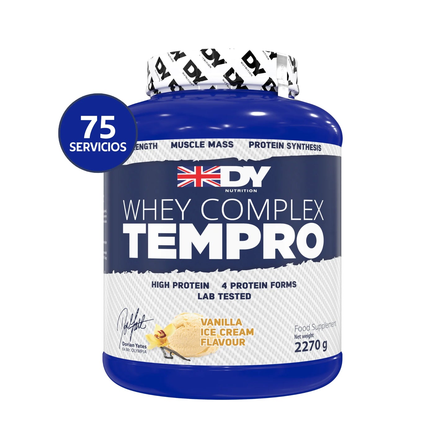 Proteina Whey Complex Tempro "DY NUTRITION" (75 servicios)