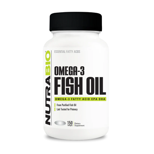 Omega 3 Fish Oil "Nutrabio"(150 Softgels)