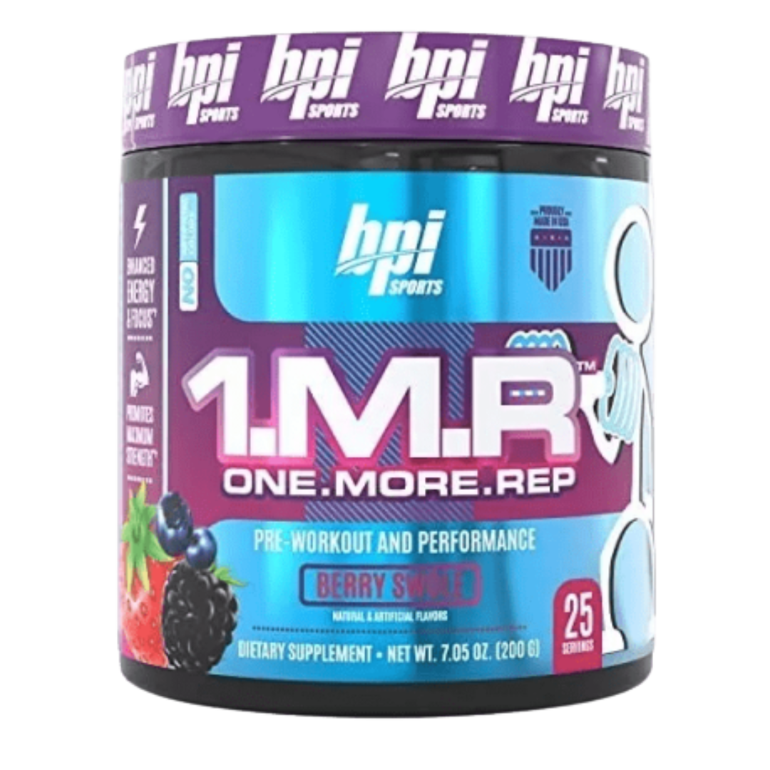 One More Rep Pre Entrenamiento (25 Servicios) Pre Entreno Sabor Berry Swole