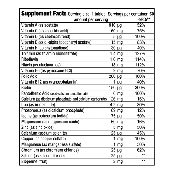 Vitamin Complex BiotechUsa