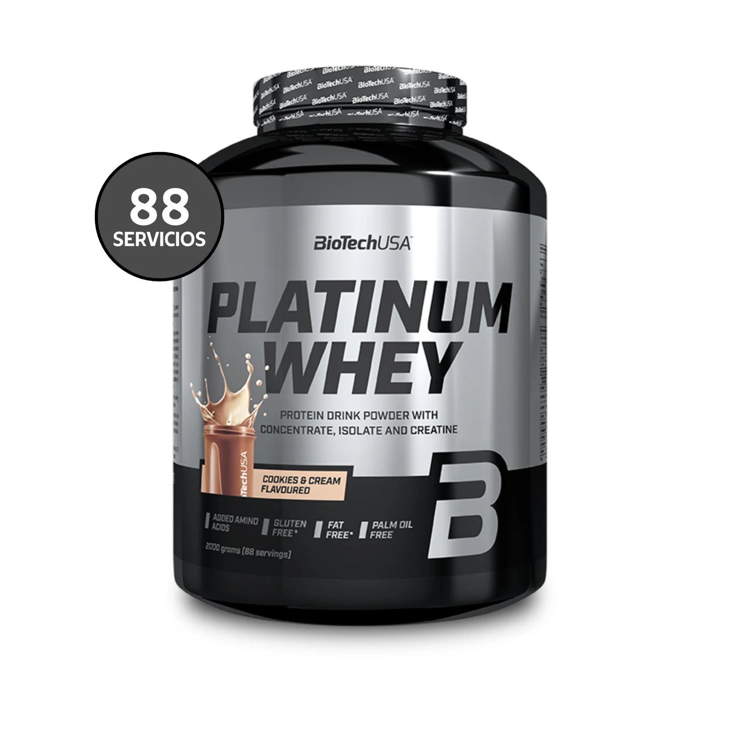Platinum Whey "BiotechUsa" (88 servicios)
