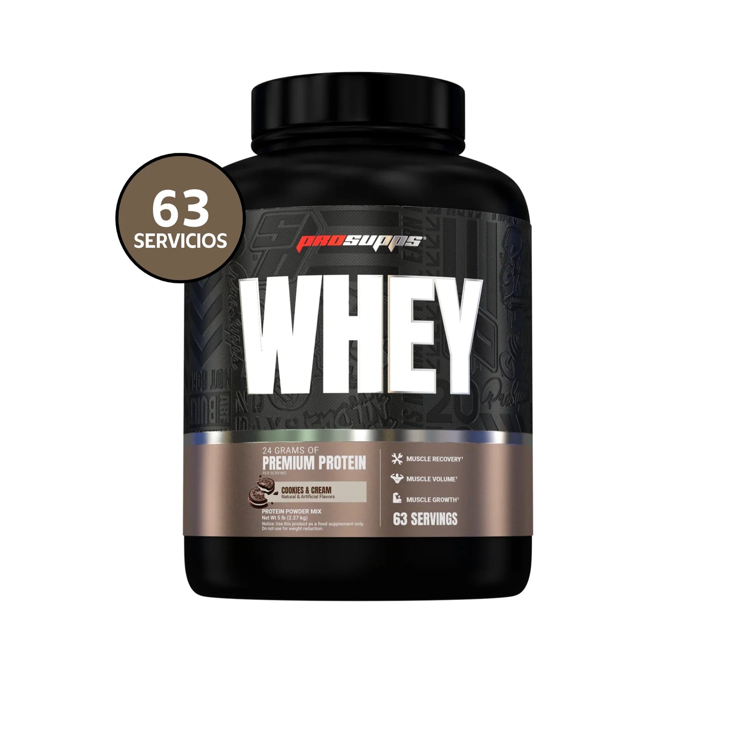 PS Whey Concentrate (5lbs) Prosupps
